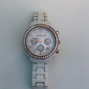 White Michael Kors Watch